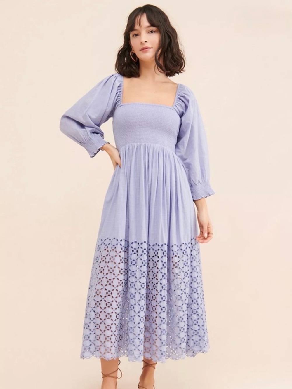 Free People Perfect Storm Midi Dress - Picture 1 of 6